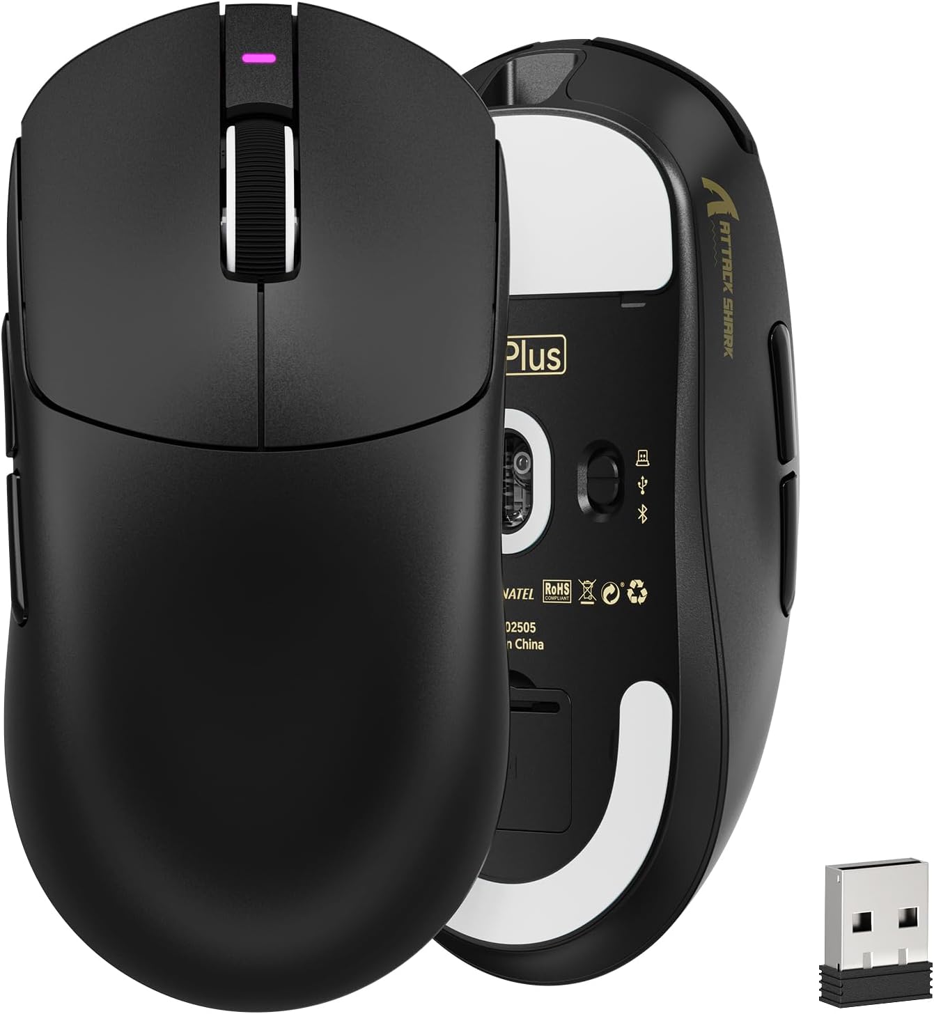 MAMBASNAKEAttack Shark X8 Plus Wireless Gaming Mouse Review