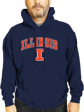 Illini Unisex Hooded Sweatshirt - Cotton Blend Gameday