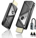 Wireless HDMI Transmitter and Receiver 4K Decode 1080P - Portable Kit