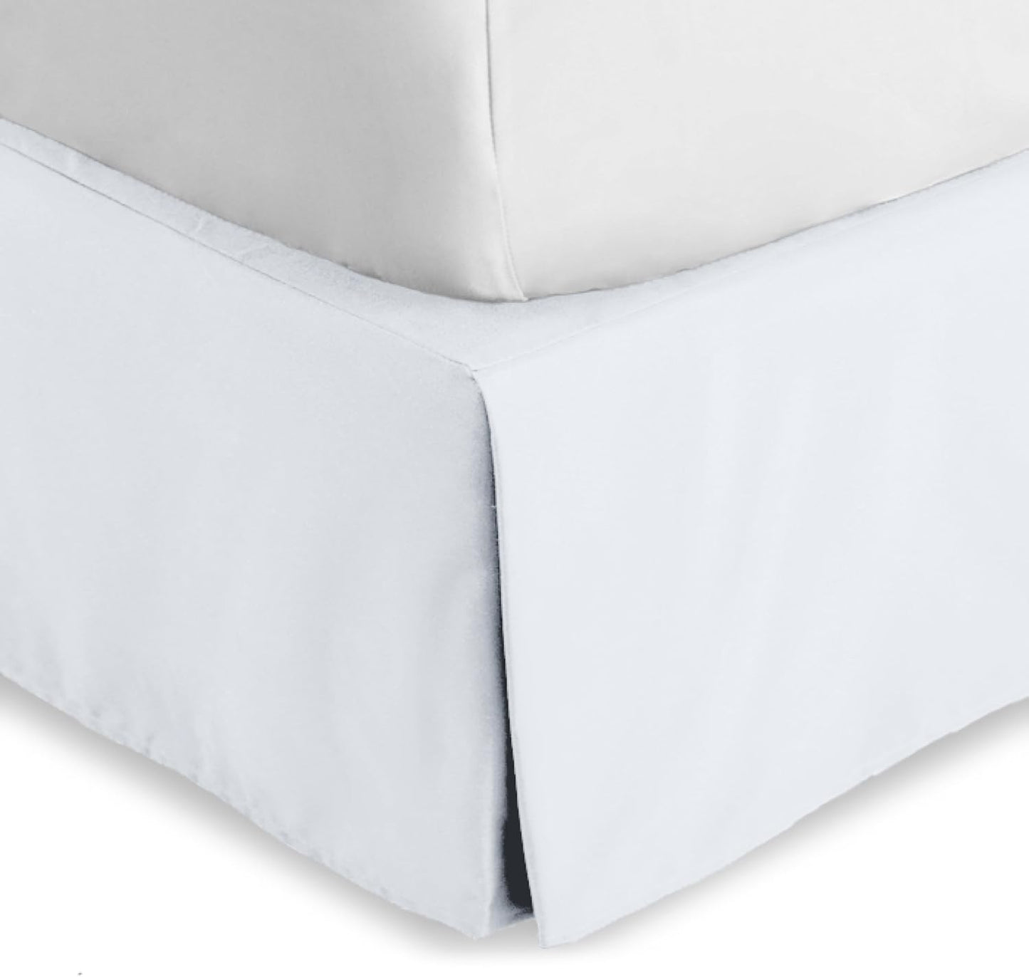 King Bed Skirt by Bare Home - 15-Inch Tailored Drop Design