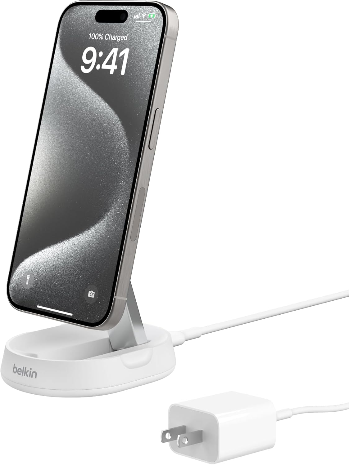 Belkin Convertible Magnetic Charging Stand 15W for iPhone 16