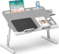 Laptop Desk for Bed Adjustable X-Large Lap Desk with Drawer