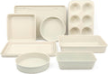 Martha Stewart Gallen 10 Piece Baking Pans Set - Nonstick Ceramic