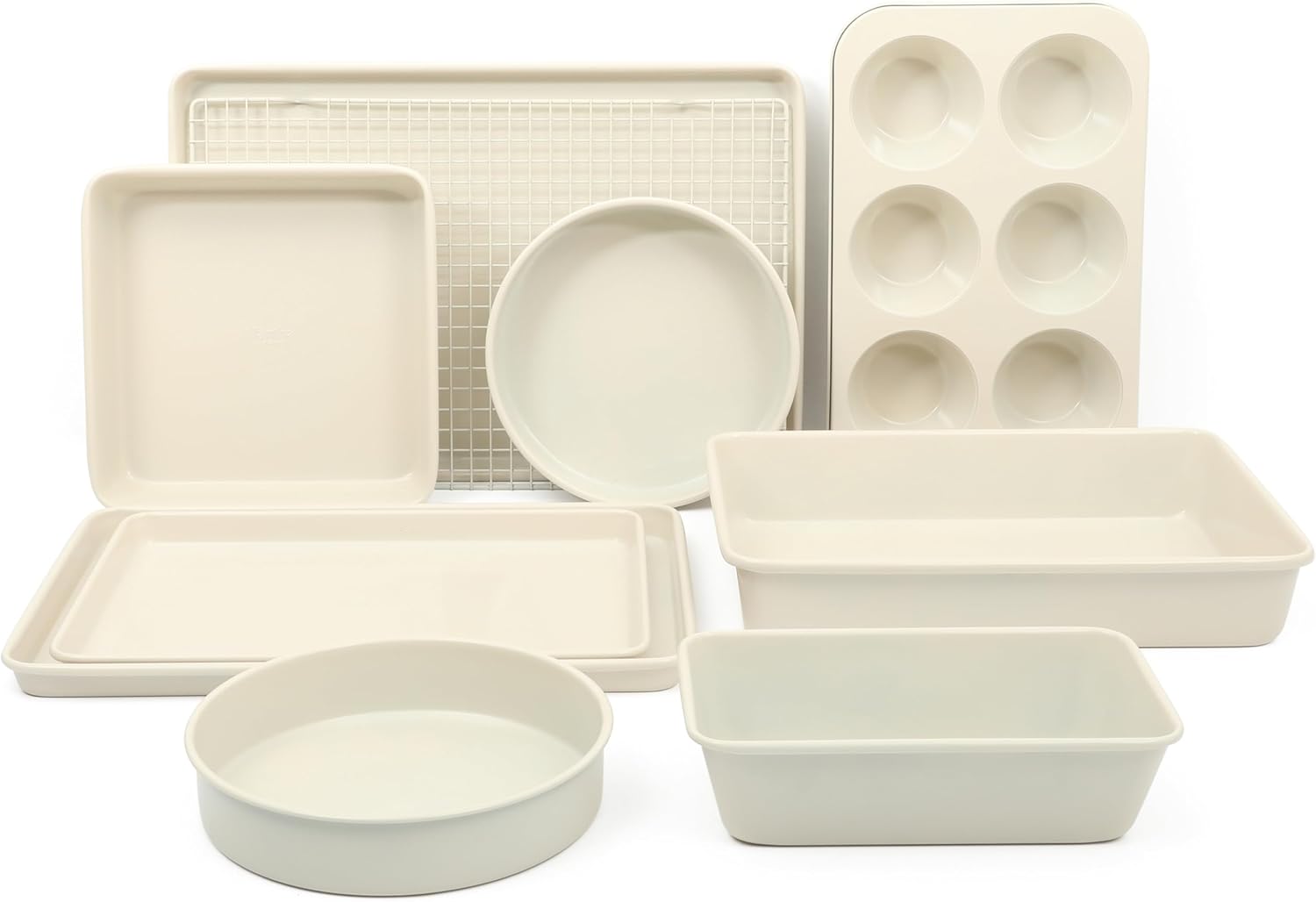 Martha Stewart Gallen 10 Piece Baking Pans Set for Every Baker