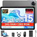 Android 15 Tablet 10 in Tablet with Keyboard - Smooth Multitasking