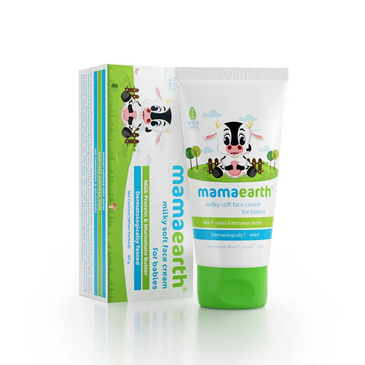 Mamaearth Baby Face Cream | Nourishing Murumuru Butter | Soothes Dry Skin