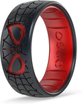 Silicone Ring with Spider-Man Mask DualTone - Comfortable Fit