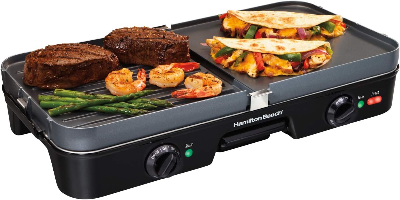 Hamilton Beach 3-in-1 Electric Indoor Grill and Griddle Review