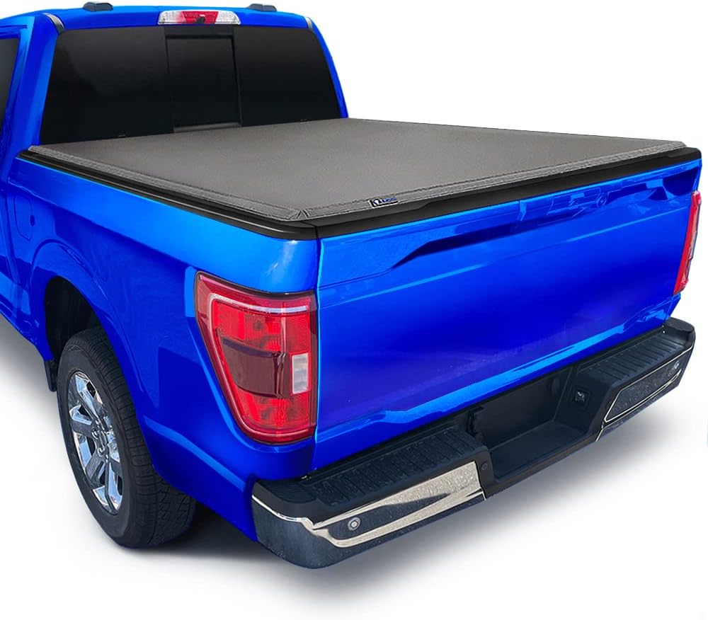 Tyger Auto T3 Soft Tri-Fold Truck Bed Cover for Ford F-150
