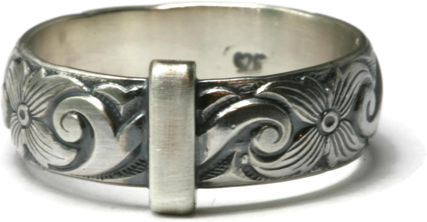 Handmade Outlander Celtic Style 925 Sterling Silver Ring