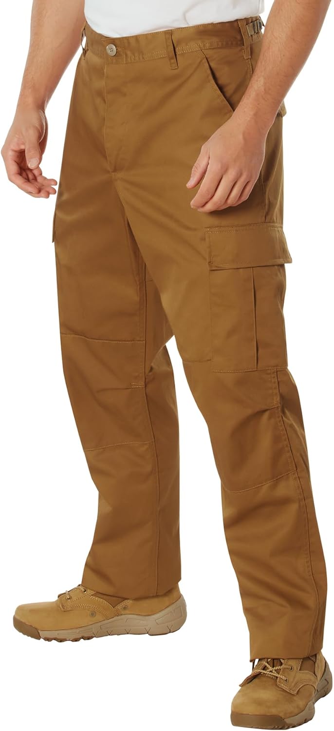 Rugged Tactical BDU Pants for Outdoor Hiking and Work Uniform