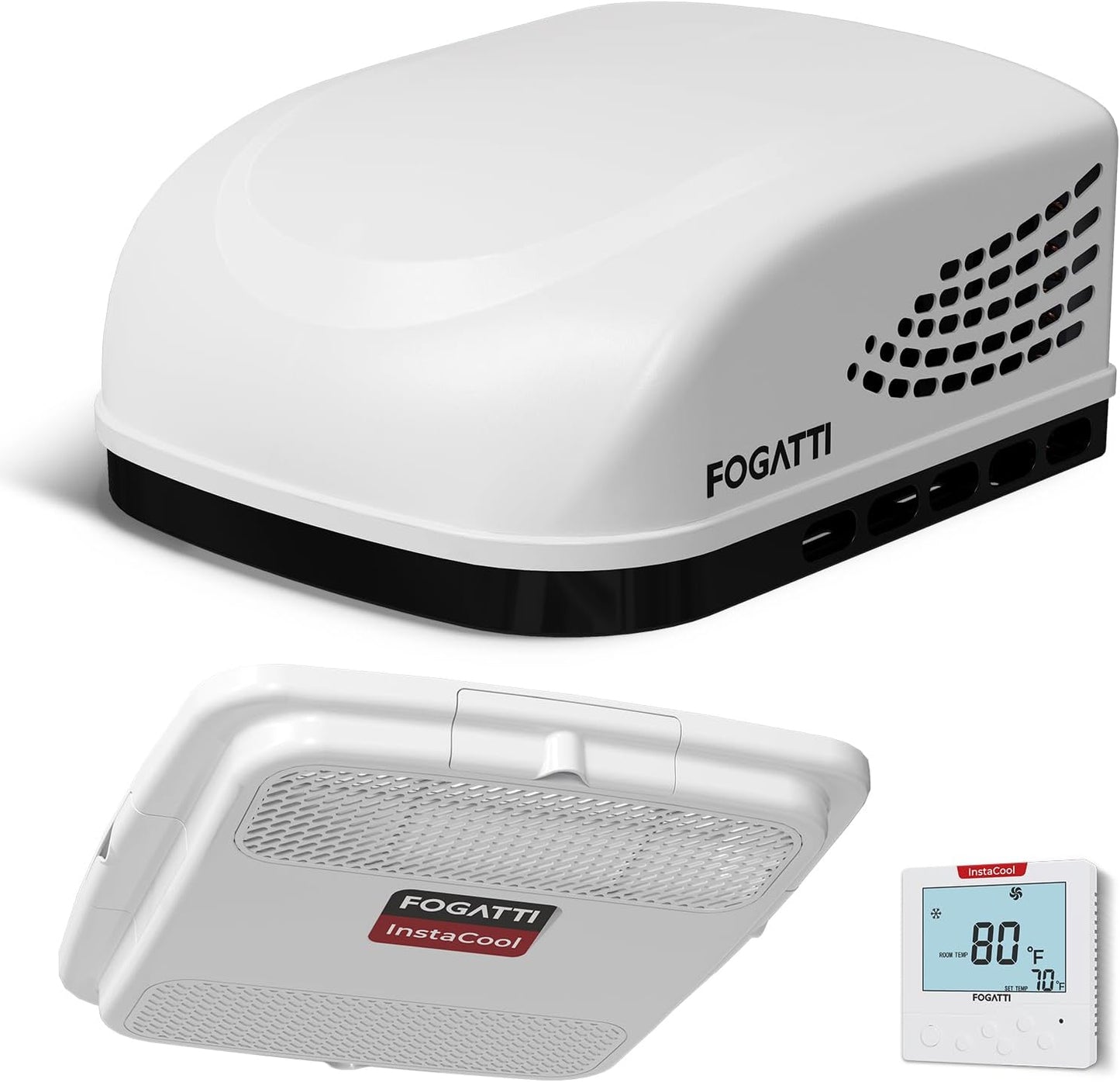 Fogatti 15000BTU Non-Ducted RV AC - InstaCool