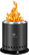 PY SUPER MODE Tabletop Fire Pit with Stand - Portable Smokeless