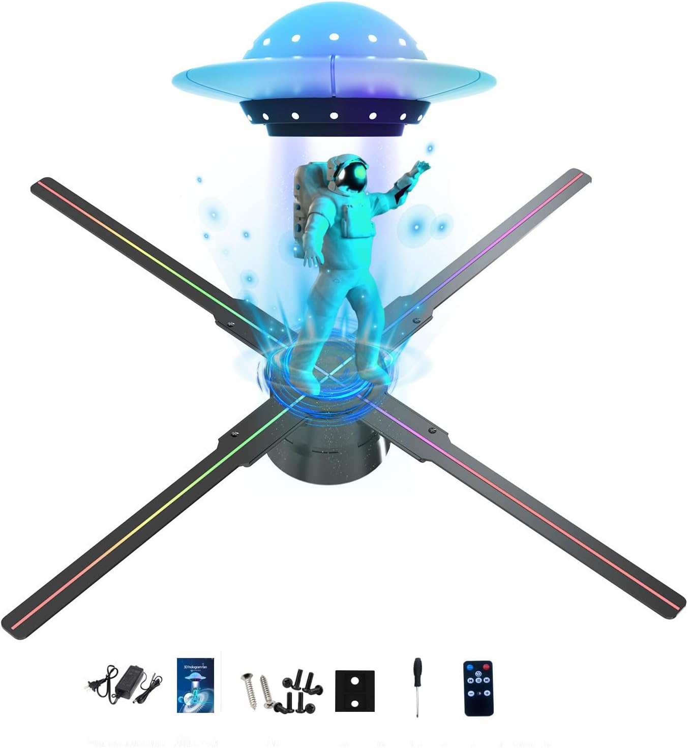 Immerse in Stunning 3D Holograms with WiFi Projection