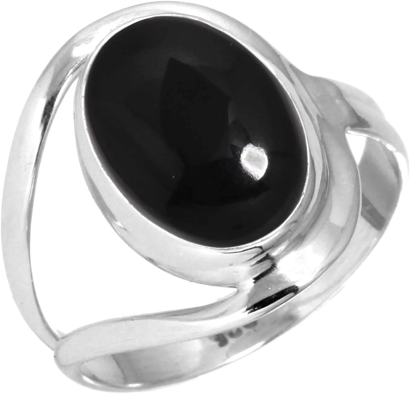 Natural Gemstone Ring for Women in 925 Sterling Silver