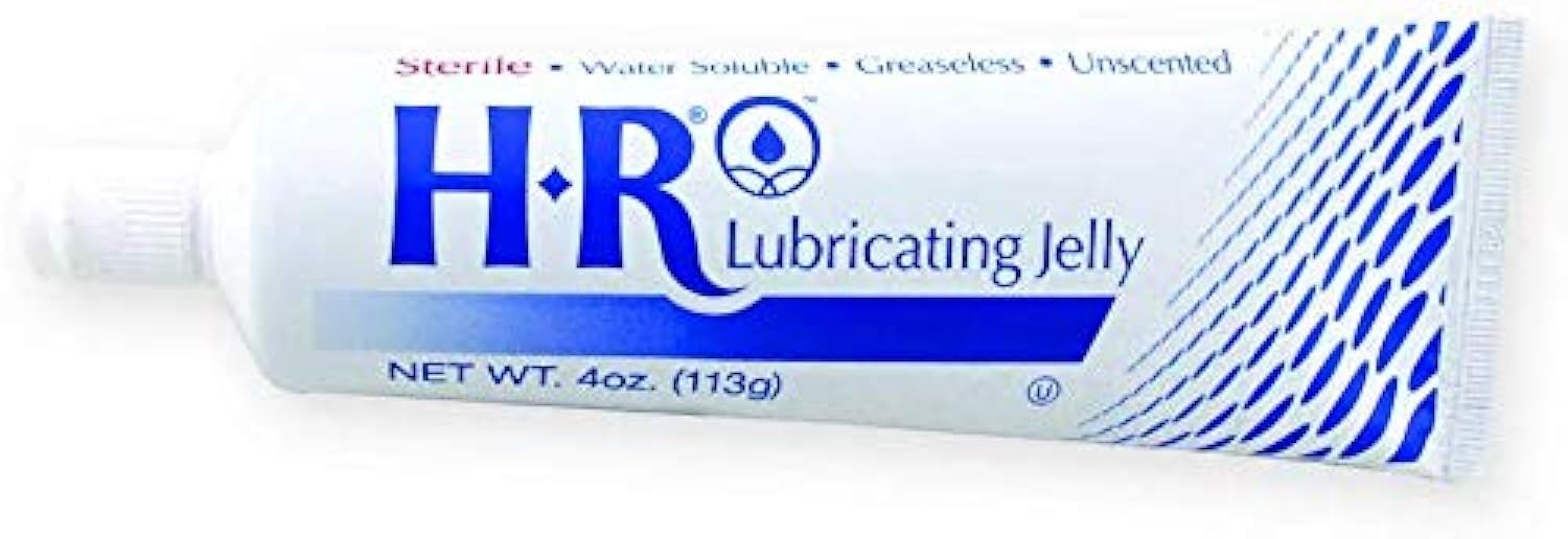 HR Pharmaceuticals Inc 201 Lubricating Jelly 4oz Sterile 12/Bx