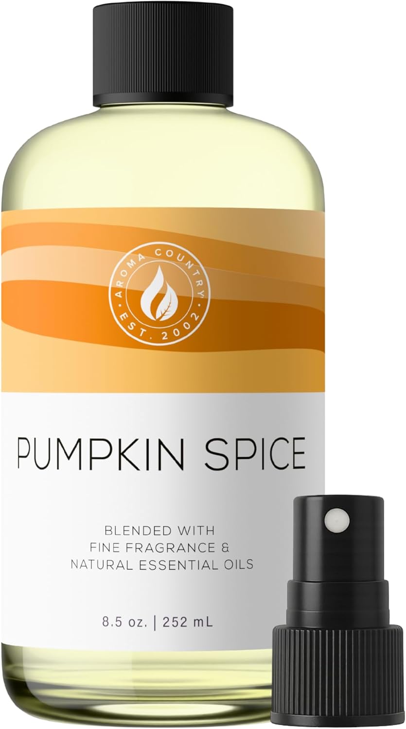 Aroma Country Pumpkin Spice Diffuser Oil for Cozy Fall Fragrance