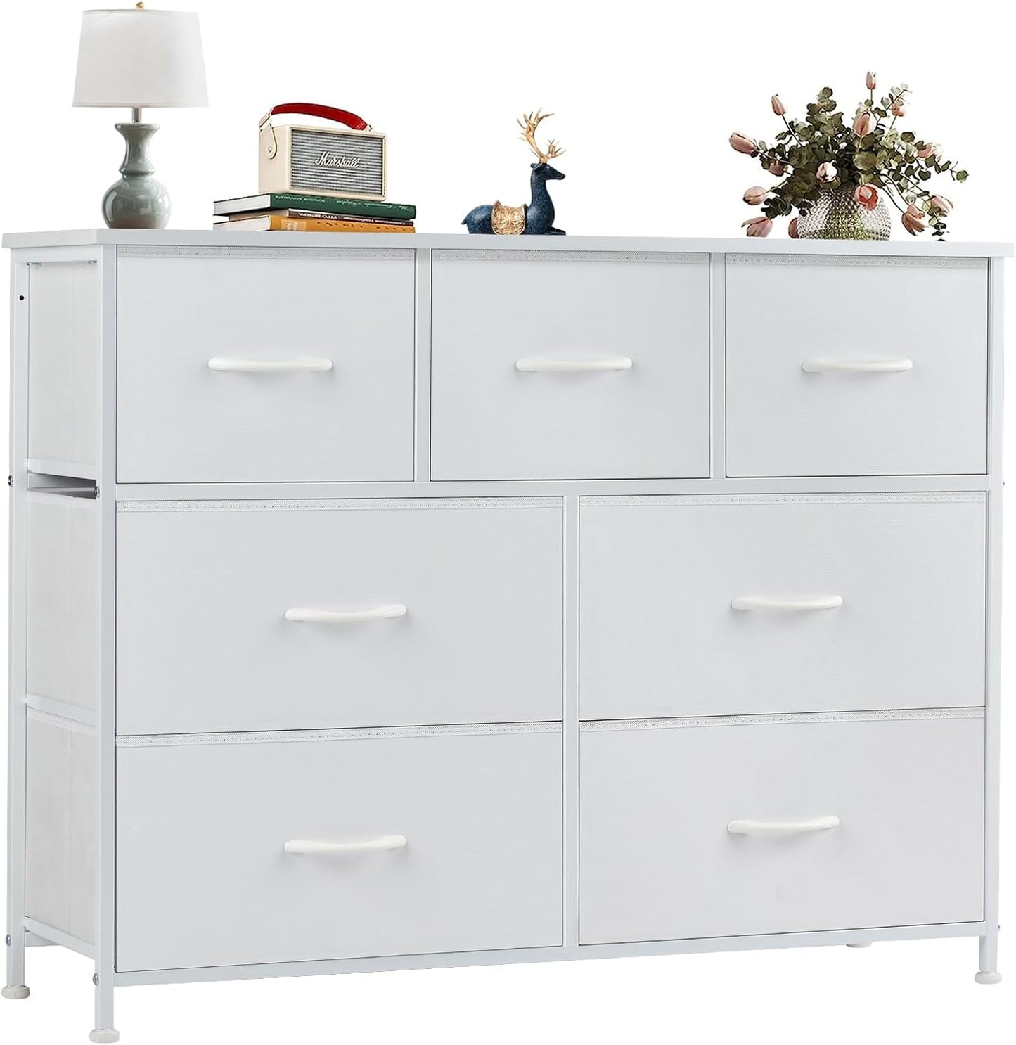 OLIXIS Dresser for Bedroom with 7 Drawers for Storage Needs