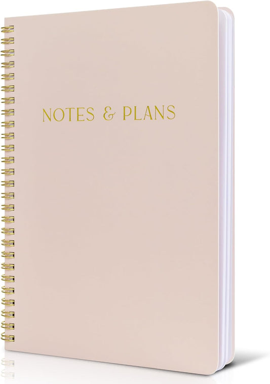 Aesthetic Spiral Daily Planner - Organize Tasks & Appointments - ZICOTO