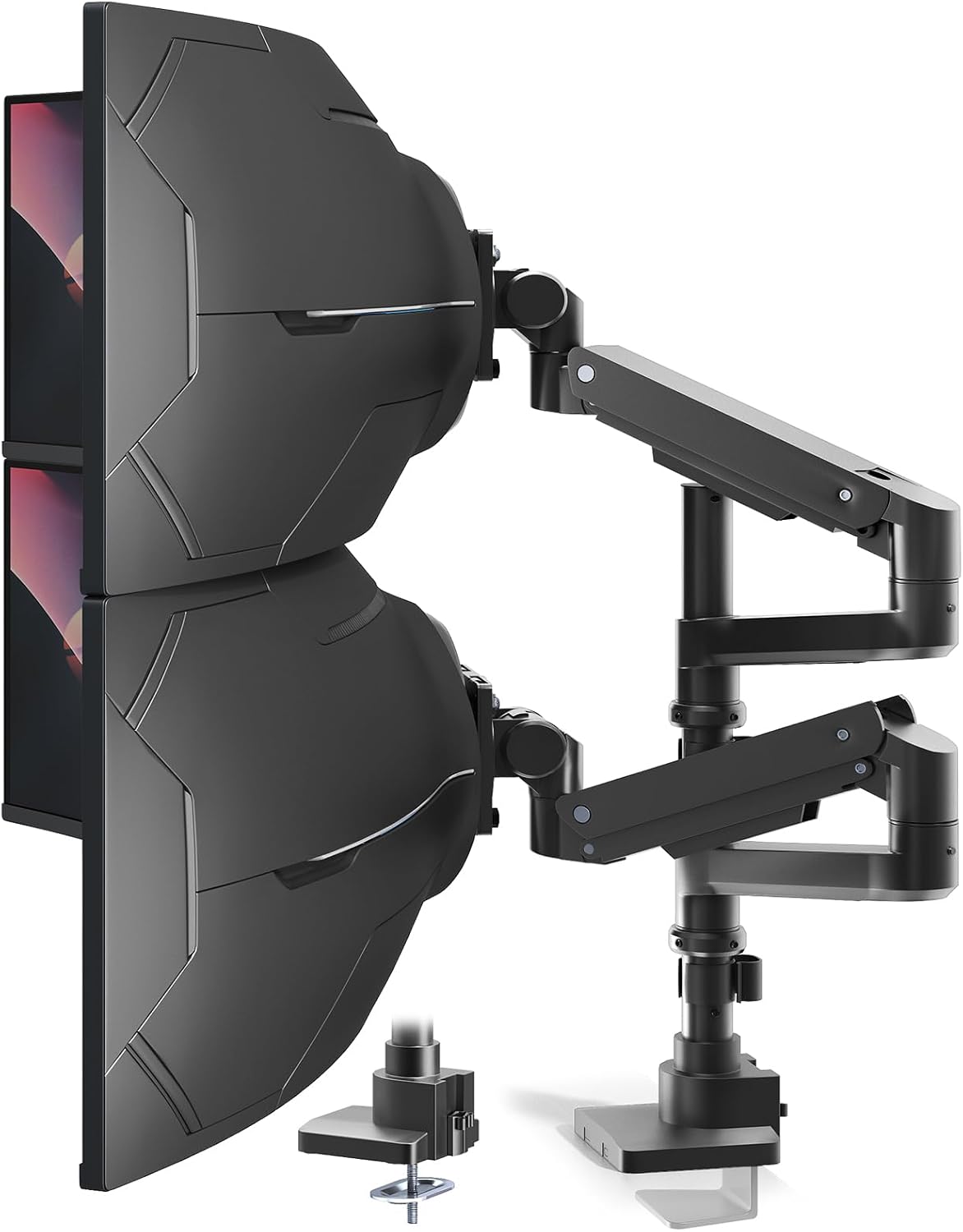 Dual Monitor-Arm Heavy-Duty for 17-57-Inch Screens Review