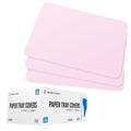 PlastCare USA Pink Disposable Tray Liners for Size B Trays - Sanitary