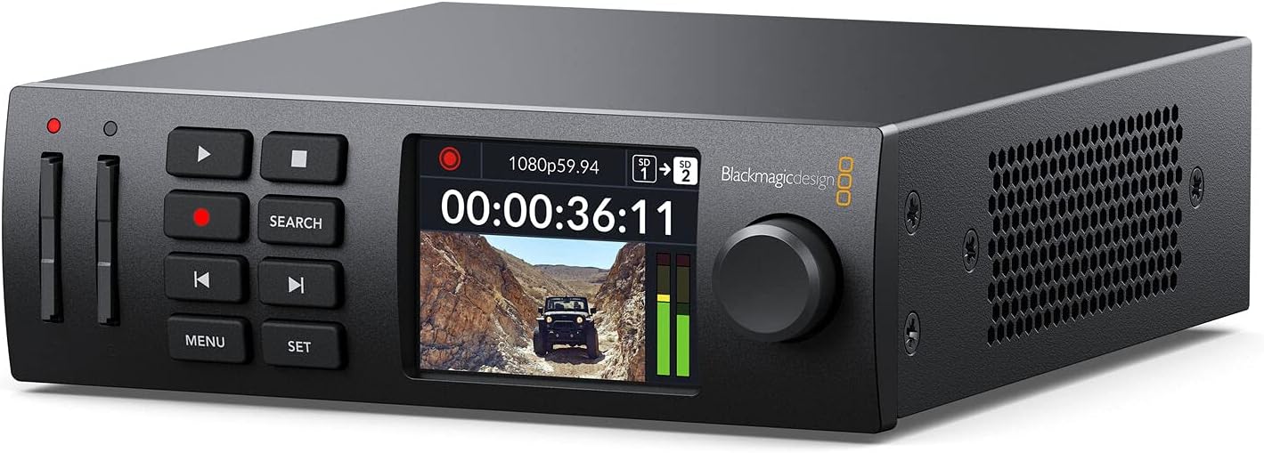 Blackmagic Design HyperDeck Studio HD Mini Studio-Recorder Review