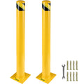 VEVOR Safety Bollard 48 in Steel Post - High Visibility Protection