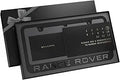 Black License Plate Frame for Range Rover - Sleek Alloy Finish