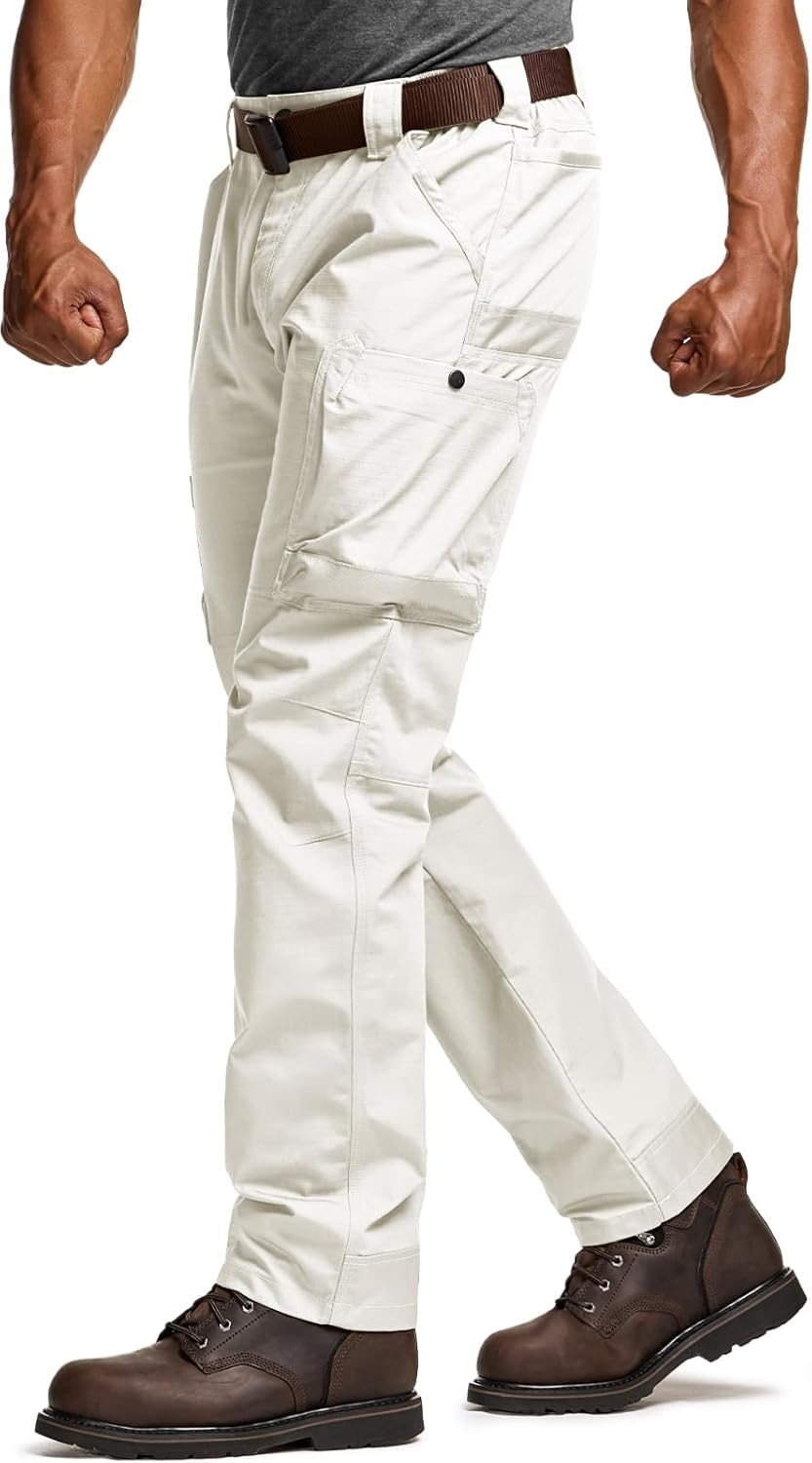 CQR Men's Quick Dry Work Pants for Tactical Outdoor Activities