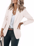 Cicy Bell Womens Casual Blazers Open Front Long Sleeve (Style X8VG)