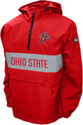Mens NCAA Alpha Anorak Jacket for Men - Water Resistant Pullover
