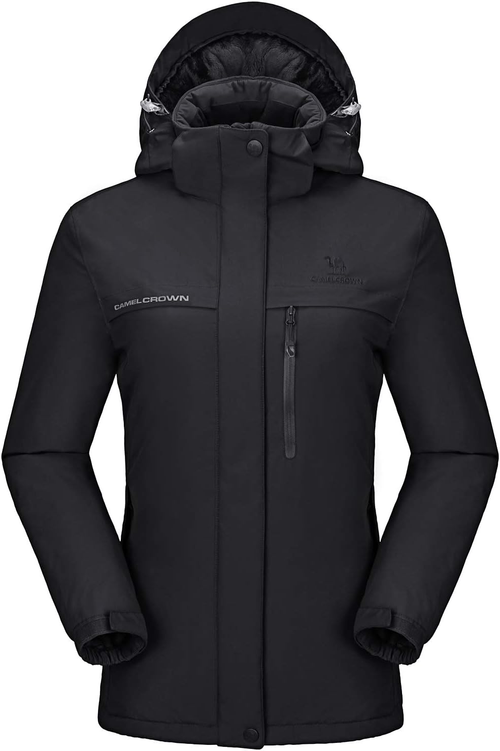 CAMEL CROWN Women's Waterproof Ski Jacket