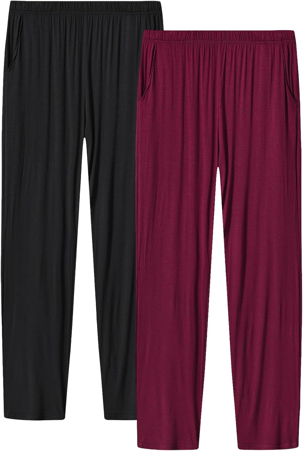 Soft Comfortable Lightweight Pajama Pants with Pockets for Women