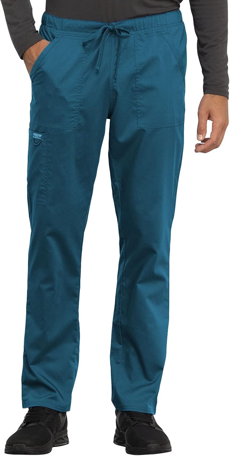 Cherokee Unisex Jogger Scrub Pants with Breathable Mesh Lining