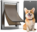 Heavy Duty Dog Door Medium All Aluminum Pet Door - Secure, Energy