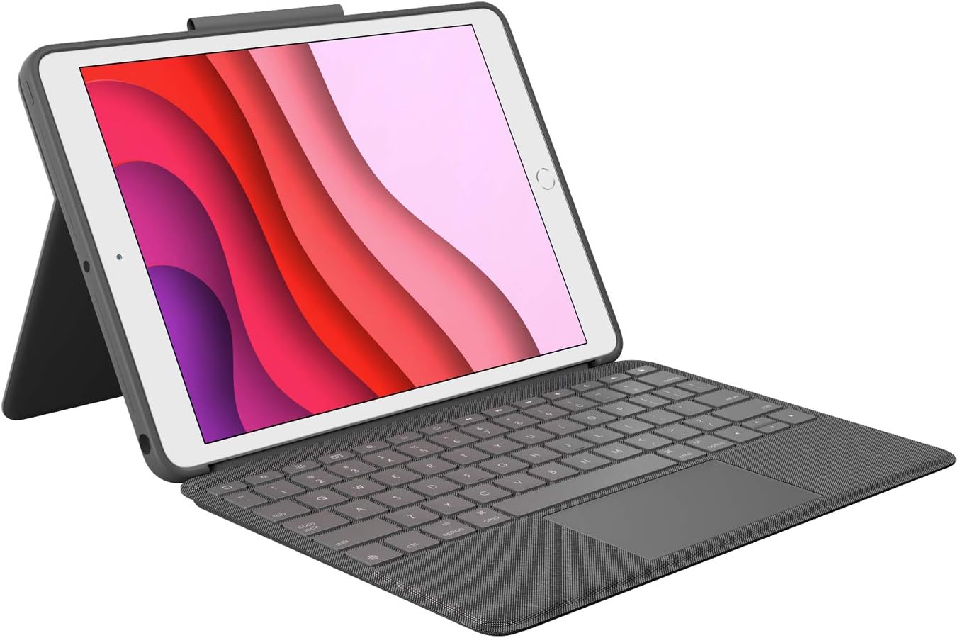 Logitech Combo Touch: Trackpad Keyboard Case - Graphite