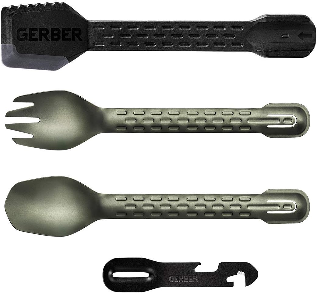 Gerber ComplEAT Camping Utensils Set - All-in-One Outdoor Cooking Solution