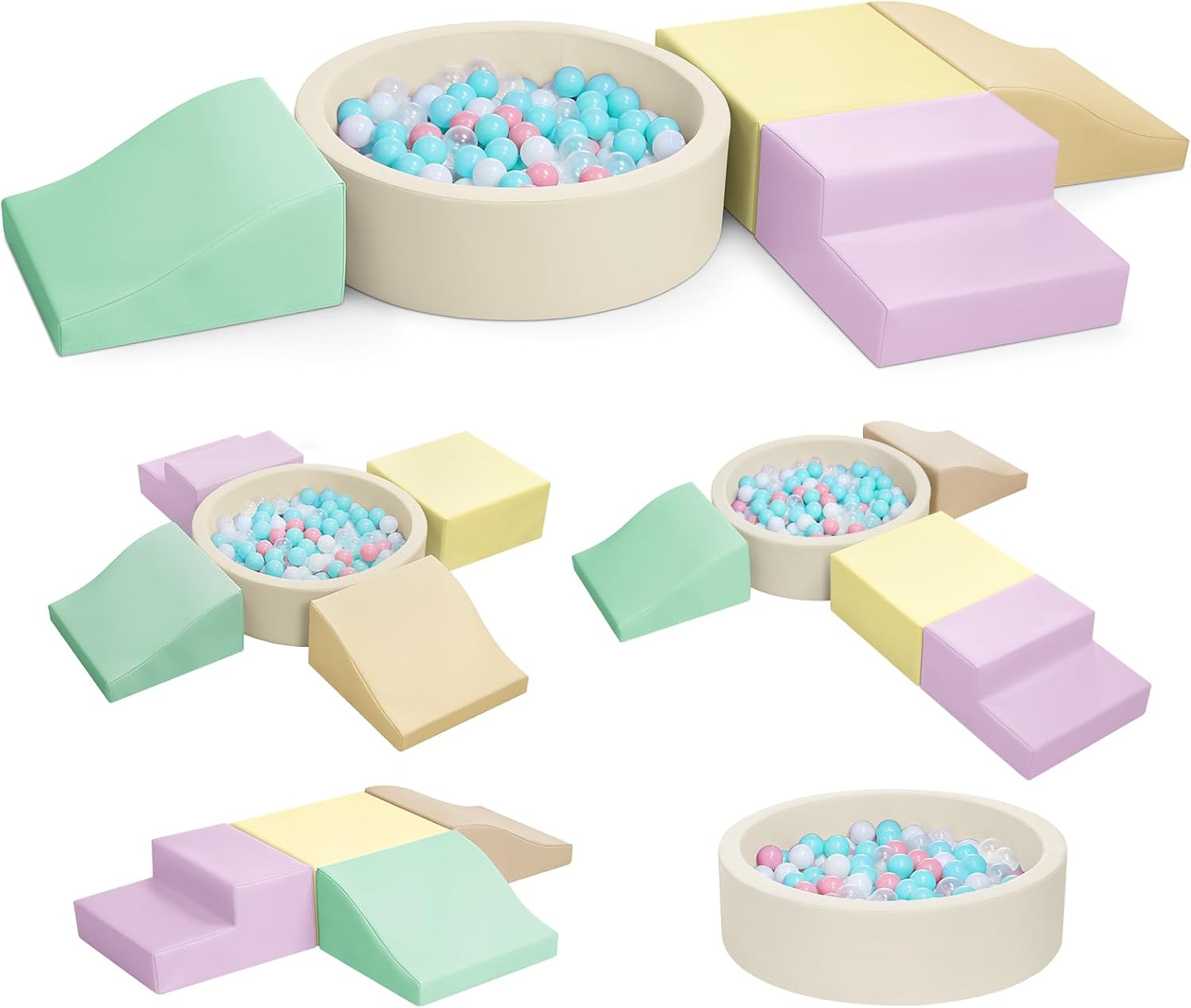 Foam Climbing Blocks for Toddlers - Engaging Indoor Playset