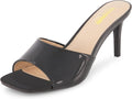 CUSHIONAIRE Evie One Band Dress Sandal - Memory Foam Comfort lightly