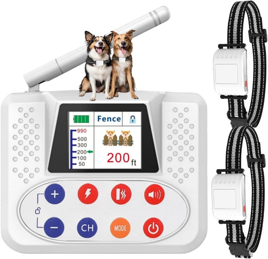 2025 NBSUN Wireless Dog Fence: Waterproof & Adjustable