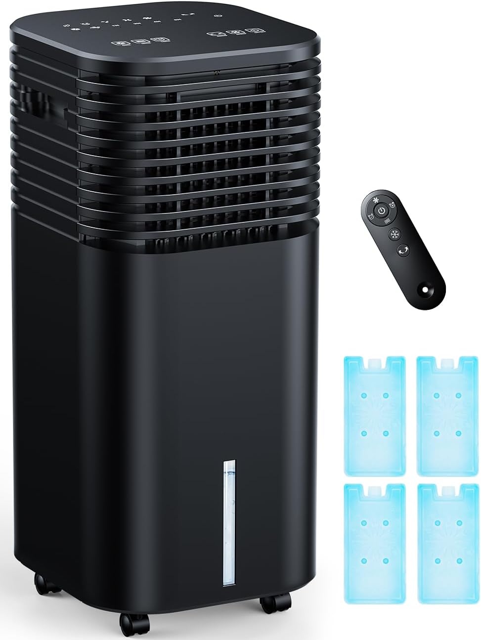 TEMEIKE 4-IN-1 Portable Air Cooler: Smart Cooling 20H
