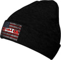 Canada Flag Knit Hat Beanie - Warm Stretchy Winter Cap