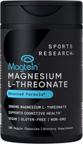 Magtein Magnesium L-Threonate Capsules - Brain, Sleep & Mood Support
