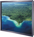Immerse Yourself with Da-Plex Rigid Rear Black Projection Screen - 94.5 H x 168 W