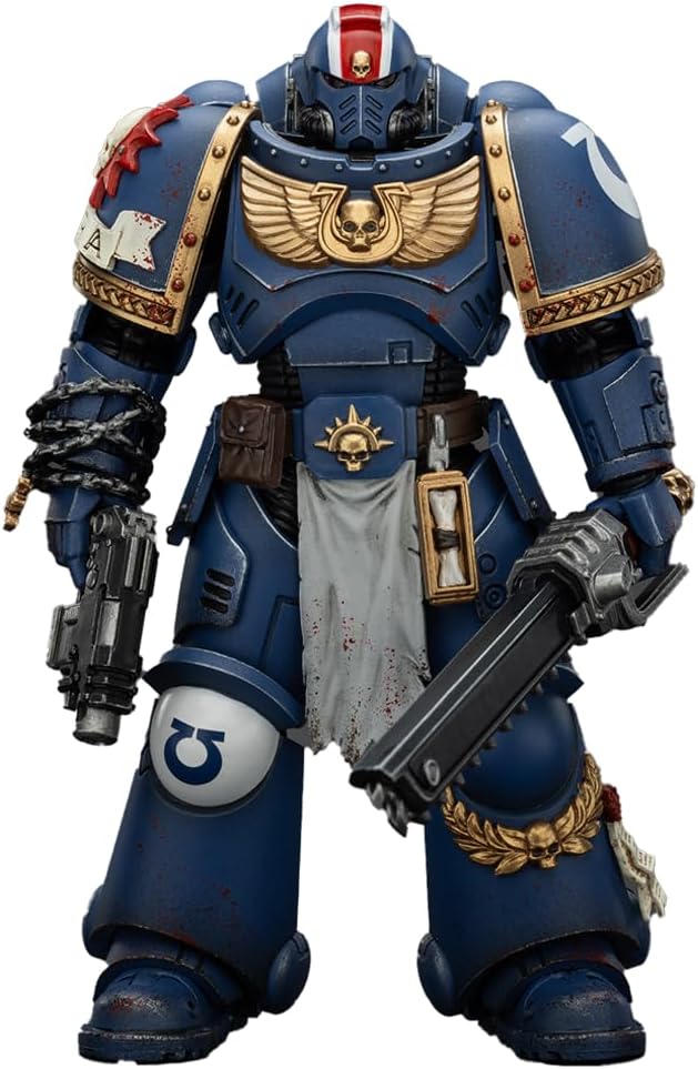 JOYTOY Warhammer 40,000 Ultramarines Lieutenant Titus Action Figure