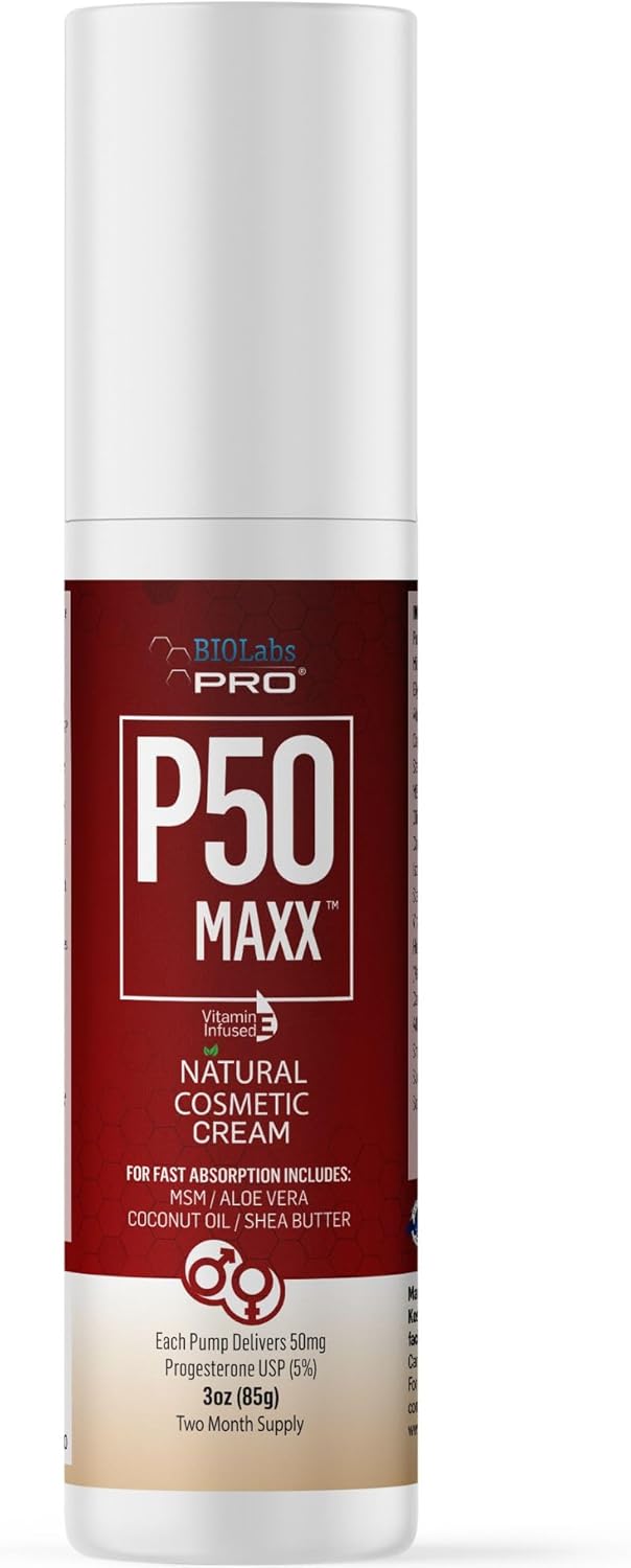BIOLABS PRO All Natural P50 Maxx Cream for Hormonal Balance