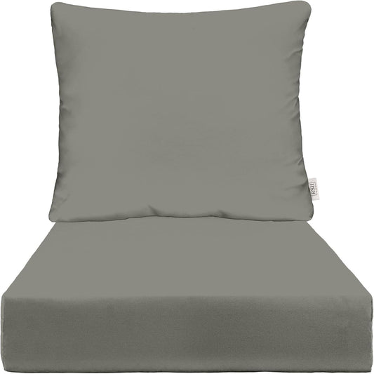 Sunbrella Deep Seating Cushion Set for Outdoor Furniture Comfort