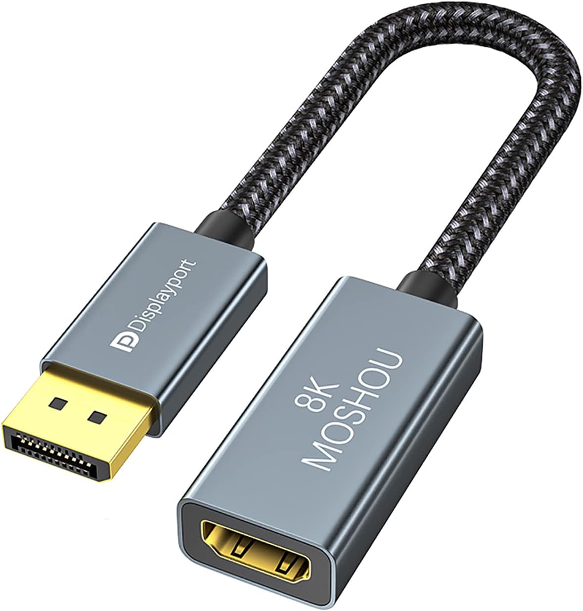 SIKAI CASE DisplayPort 1.4 to HDMI 2.1 Adapter for 8K & 4K
