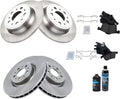 Front & Rear Brake Pad and Rotor Kit for 2004-2006 Volvo V70 - Ceramic