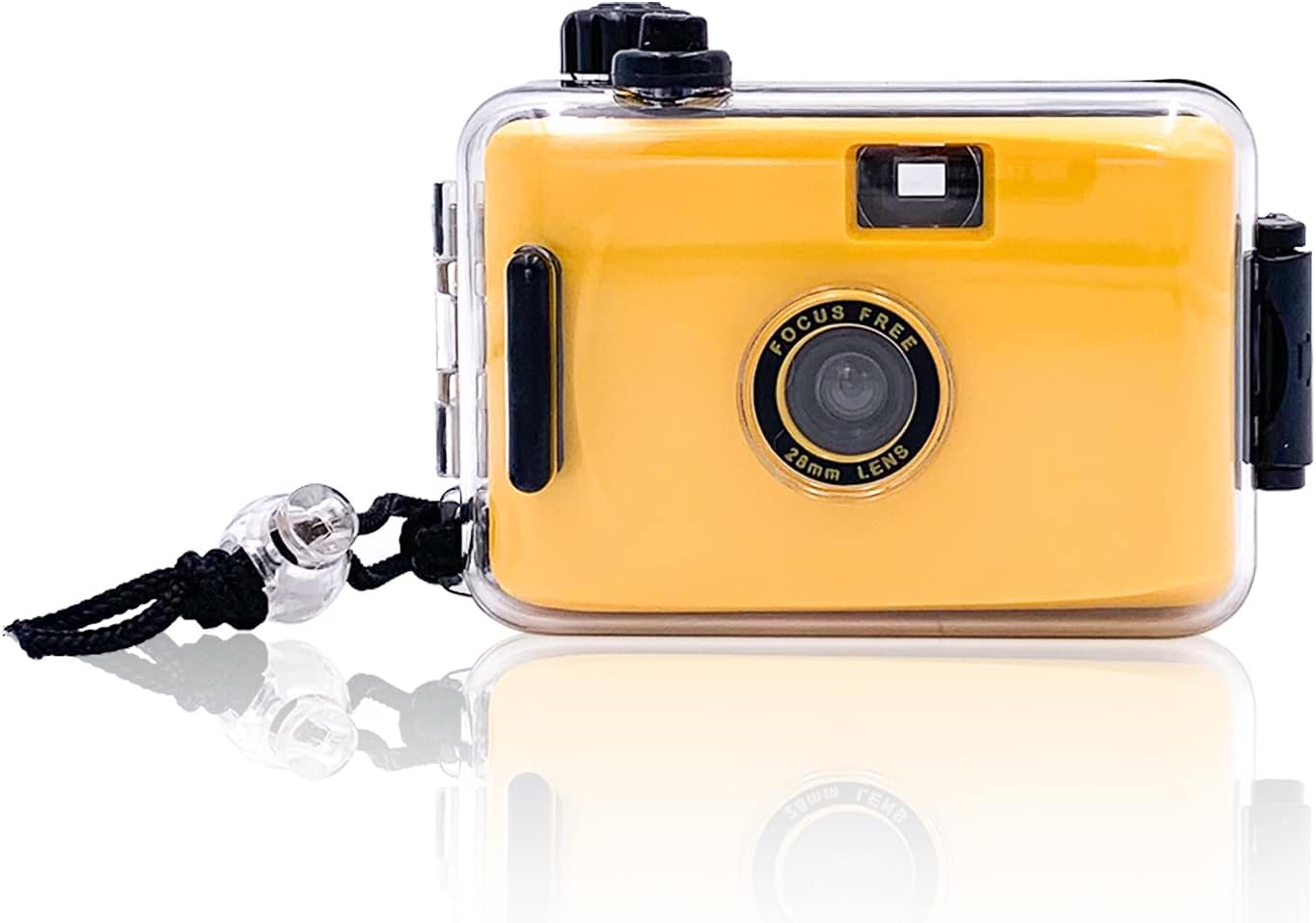 Waterproof Film Camera for Snorkeling in Yellow